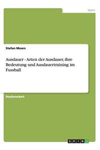 Ausdauer - Arten der Ausdauer, ihre Bedeutung und Ausdauertraining im Fussball
