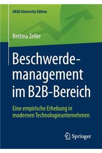 Beschwerdemanagement im B2B-Bereich