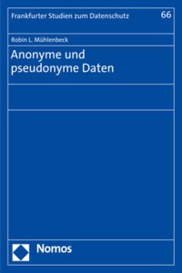 Anonyme Und Pseudonyme Daten
