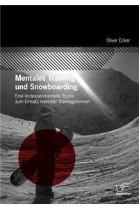 Mentales Training und Snowboarding