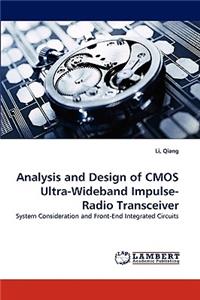 Analysis and Design of CMOS Ultra-Wideband Impulse-Radio Transceiver