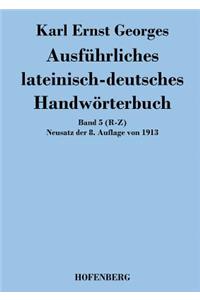 Ausführliches lateinisch-deutsches Handwörterbuch