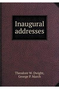 Inaugural Addresses
