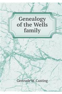 Genealogy of the Wells Family