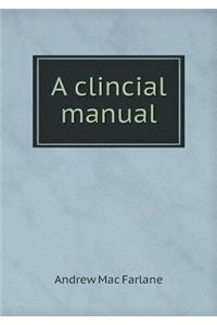 A Clincial Manual