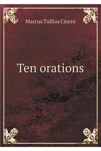 Ten Orations