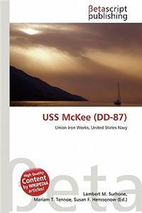 USS McKee (DD-87)