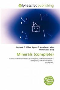 Minerals (Complete)