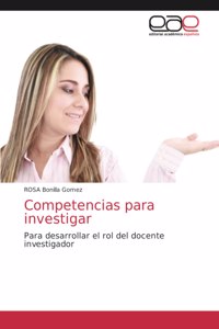 Competencias para investigar