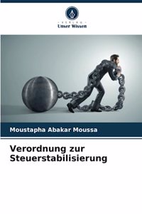 Verordnung zur Steuerstabilisierung