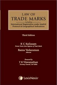 Law of Trademarks including International Registration under Madrid Protocol & Geographical Indications