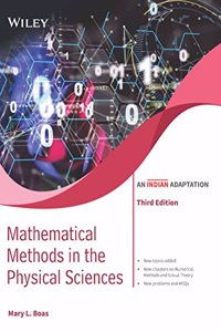 Mathematical Methods in the Physical Sciences, 3ed, An Indian Adaptation