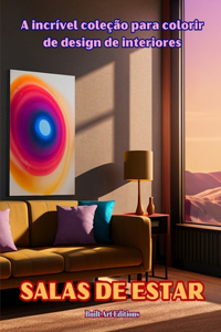 A incrível coleção para colorir de design de interiores