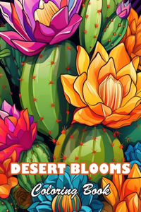 Desert Blooms Coloring Book