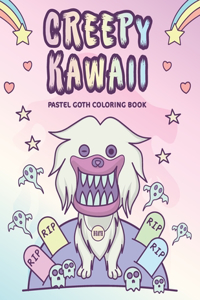 Creepy Kawaii Pastel Goth Coloring Book