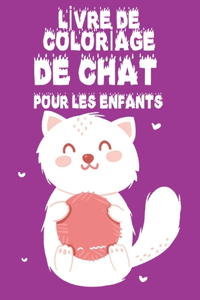 Lİvre de Colorİage de Chat Pour Les Enfants