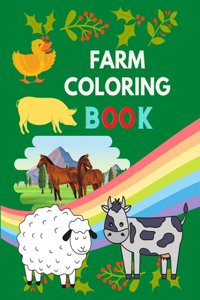 Farm coloring book