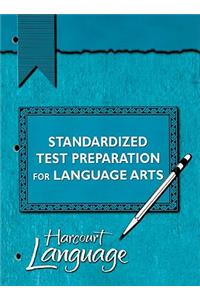 Standardized Test Preparation for Language Arts, Grade 4