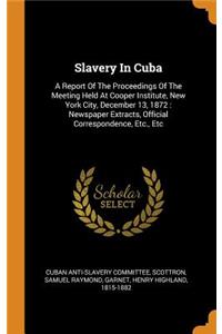 Slavery In Cuba