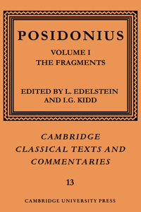 Posidonius: Volume 1, the Fragments