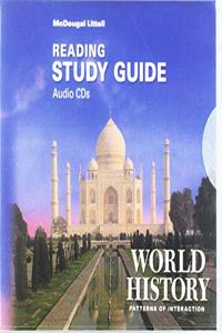 World History: Patterns of Interaction Reading Study Guide Audio Cd Grades 9-12