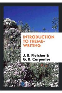 Introduction to Theme-Writing