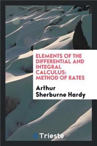 Elements of the Differential and Integral Calculus