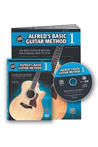 Alfred's Basic Guitar Method, Bk 1: The Most Popular Method for Learning How to Play, Book, DVD & Enhanced CD (Shrinkwrapped)