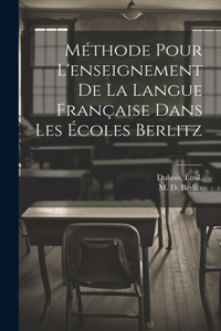 Méthode pour l'enseignement de la langue française dans les écoles Berlitz