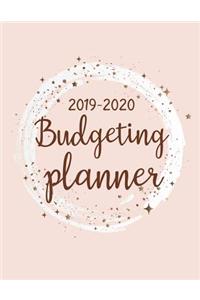 2019-2020 Budgeting Planner