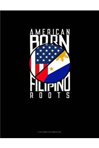 American Born Filipino Roots: 6 Columns Columnar Pad
