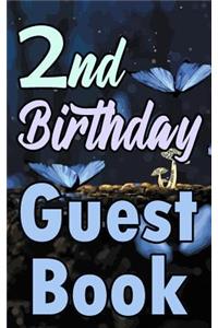 2nd Birthday Guest Book