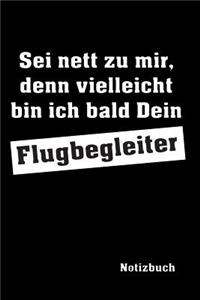 Sei nett zu mir... Flugbegleiter
