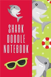 Shark Doodle Notebook