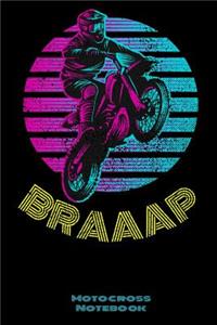 Braaap Motocross Notebook