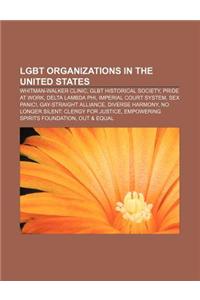 Lgbt Organizations in the United States