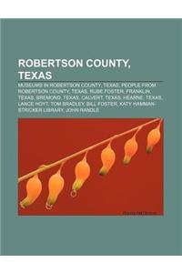 Robertson County, Texas