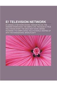 E! Television Network
