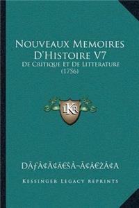 Nouveaux Memoires D'Histoire V7