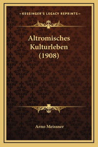 Altromisches Kulturleben (1908)