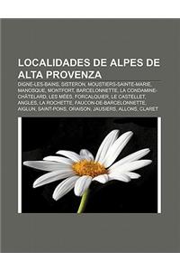 Localidades de Alpes de Alta Provenza