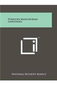 Tunguso-Manchurian Languages
