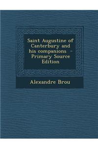 Saint Augustine of Canterbury and His Companions