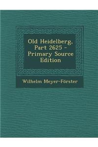 Old Heidelberg, Part 2625