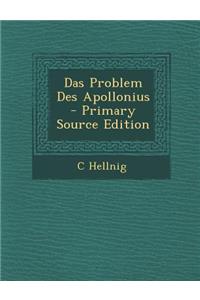 Das Problem Des Apollonius