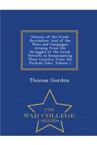 History of the Greek Revolution