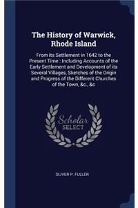 The History of Warwick, Rhode Island