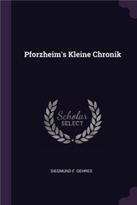 Pforzheim's Kleine Chronik