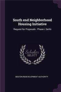 South End Neighborhood Housing Initiative