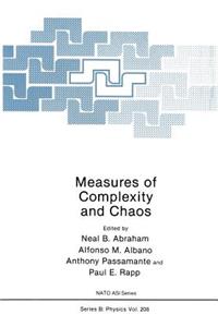 Measures of Complexity and Chaos